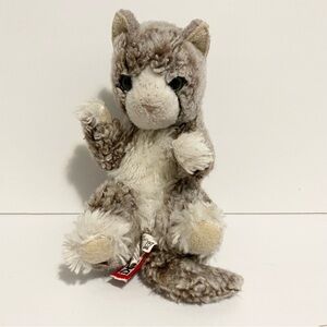 Douglas Lil' Baby Handful Gray Striped Tabby Cat 6" Kitty Stuffed Animal Toy